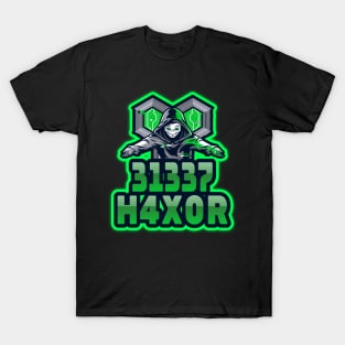 Cyber security - 31337 H4X0R T-Shirt